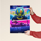 Lewis Hamilton London F1 Art